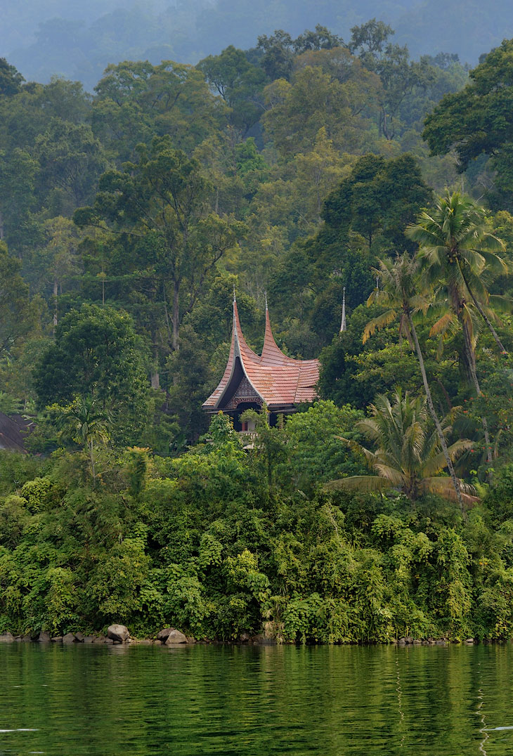 
              Сказочная архитектура Западной Суматры изумляет взор растущими меж пальм остроконечными крышами. В царстве кривых сельских домиков эти крыши кажутся волшебными миражами, случайно прорезавшимися из какого-то параллельного мира.
            