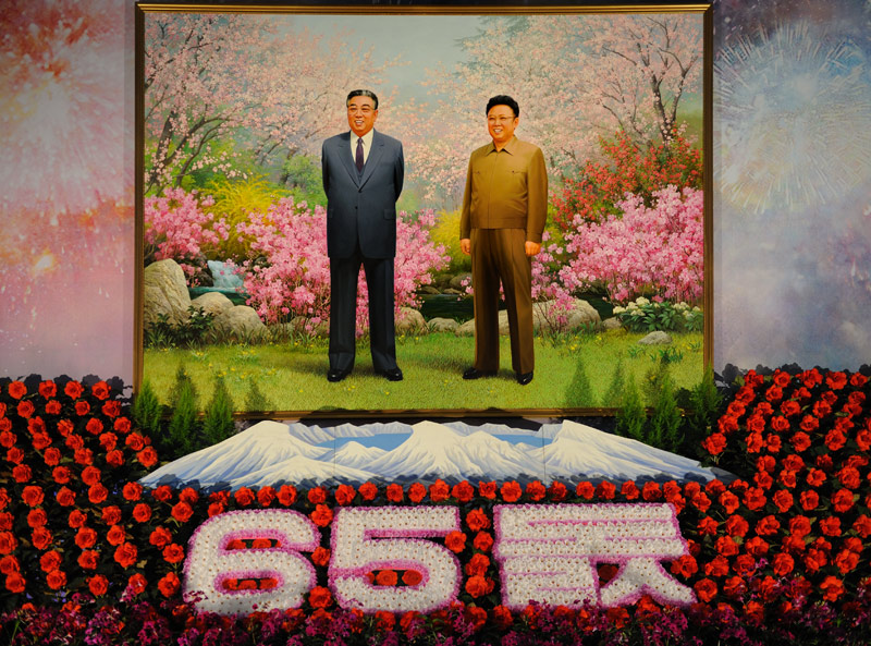 Выставка цветов в честь 65-летия ТПК.